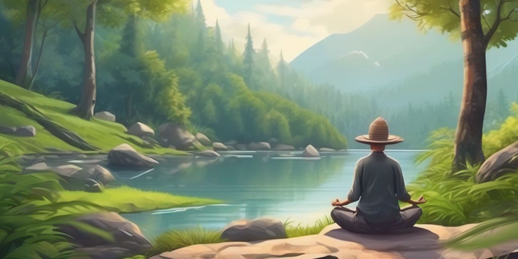 mindfulness meditation in nature